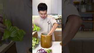 Dưa cải chua công thức nhà làm không chua #shorts