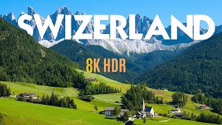 Switzerland in 8K ULTRA HD HDR   Heaven of Earth 60 FPS