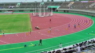 平成29年度 高校総体 埼玉県大会 男子4×100mR 準決勝1組