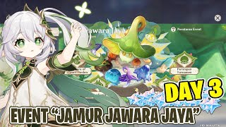Event "Jamur Jawara Jaya" Day 3 - Genshin Impact v3.2