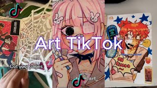 ART SKETCHBOOK 📖 TIKTOK compilation [NO OUTROS] | Read desc #2