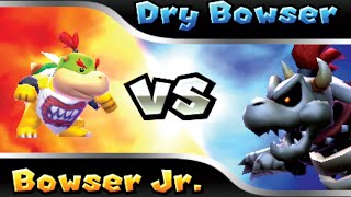 Bowser Jr vs ALL BOSSES in Bowser's Tower!! (Mario Party Island Tour)