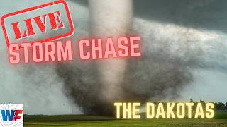LIVE Tornado Threat Increasing in South Dakota | Dangerous Supercell Potential | Storm Chasing