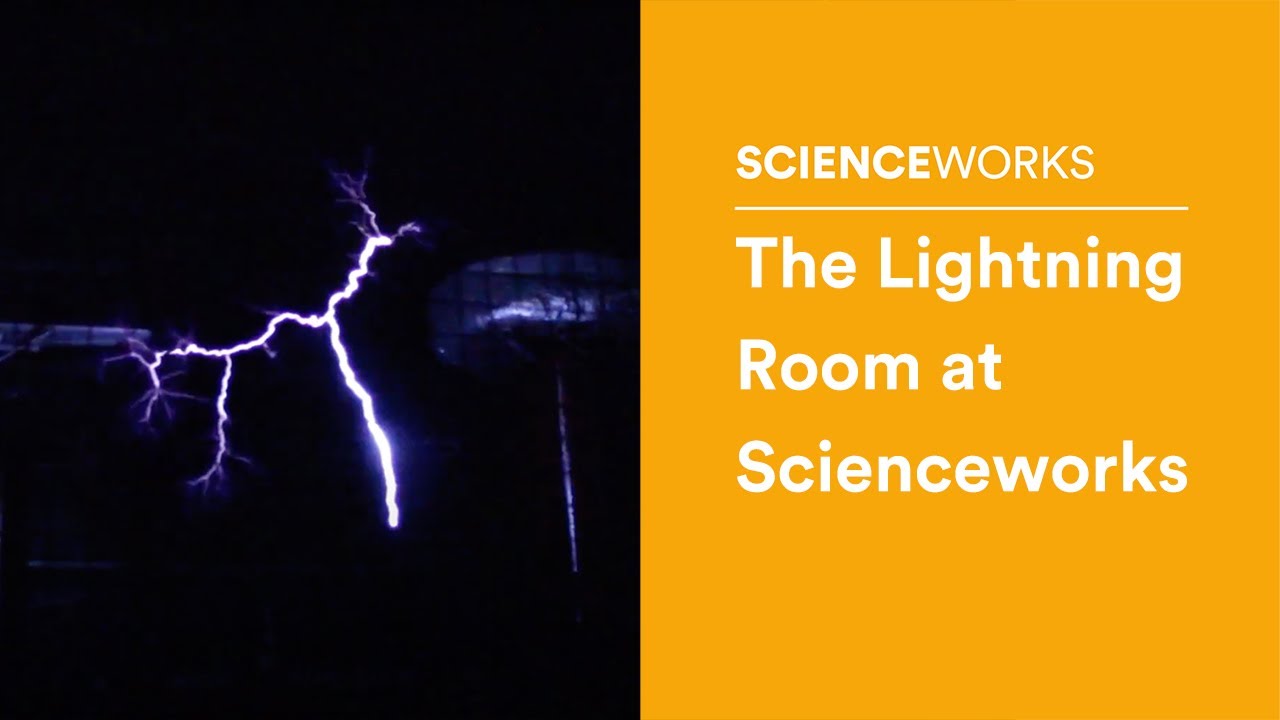 The Lightning Room At Scienceworks Youtube