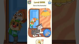 Dop 5 Delete one part level save the Humsater #dop5 #game #cartoon #gaming #puzzle #gameplay