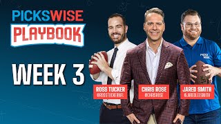 NFL Week 3 Expert Picks - Spread Favorites or Underdogs? | Pickswise Playbook