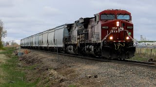 CP 8623 North - CPKC 243 (Mixed) - CP Red Deer Sub - Didsbury, Alberta