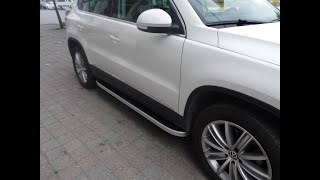 VW TIGUAN 2007-2015 Side steps installation