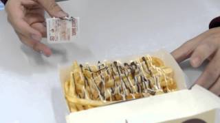 マックのチョコのポテトのやつ食べてみた