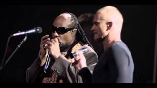 Sting & Stevie Wonder - Fragile (Live)