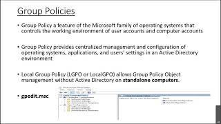Securing and Hardening OS-Windows