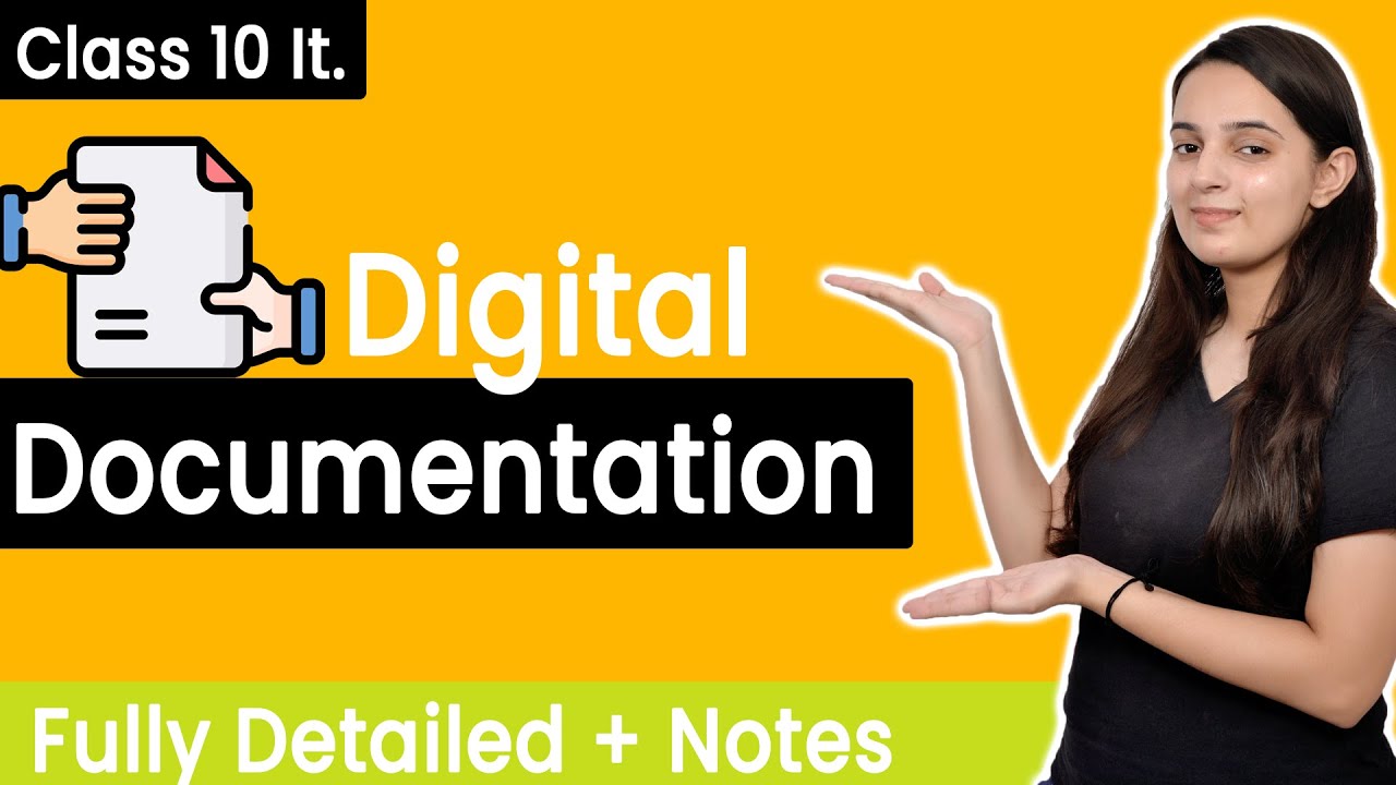 Digital Documentation Advanced Class 10 Code 402 | Class 10 Information ...