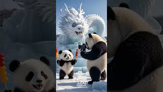 #panda  #pandafamily  #cutepanda #cute #funny