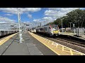 Greater Anglia and Elizabeth Line Trains at Shenfield on August 19th 2023