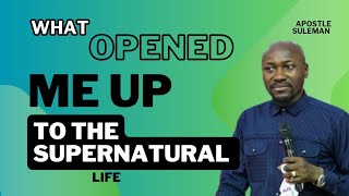 😱😱😱 WHAT DROVE ME TO THE SUPERNATURAL - APOSTLE SULEMAN