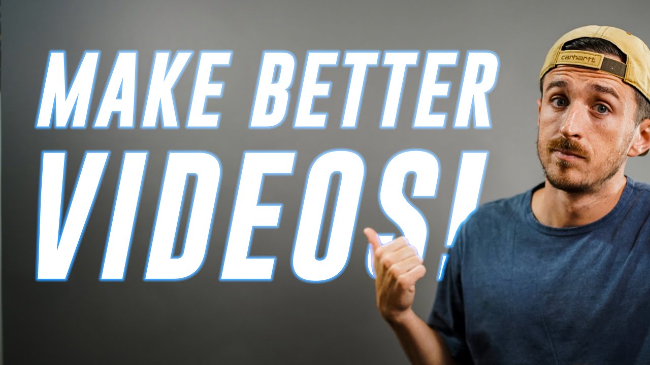 How To Make Better Youtube Videos Tips Tricks Youtube