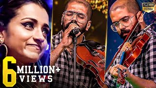 Govind's Heart Melting 'Kadhale Kadhale' LIVE performance! - Trisha in Tears!! | BGM 2018