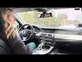 reverse driving video on bmw f10 asmr💪driving at snow🌨️sliding reverse asmr.driving lovers videoasmr