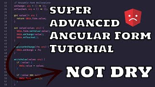 The Reusable Form Tutorial You've Never Seen Before! Angular 13+ Ng Library