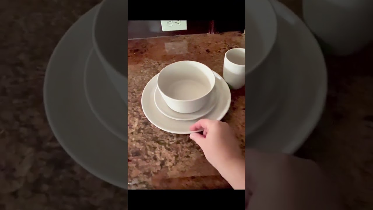 Stoneware Dinnerware Dish Sets #cute_kitten_shop #viral #video #review ...