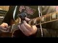 Waiting for an Alibi guitar solo cover - Thin Lizzy