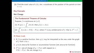 2020 AP Calculus BC2 Solutions, Concepts and Scoring Guidelines: Parts A–B