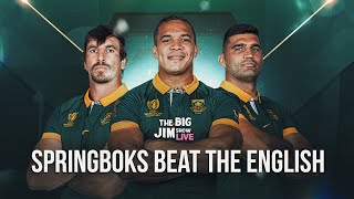 We react as the Springboks complete epic comeback against England in Rugby World Cup