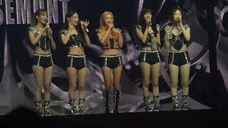 240915 (G)I-DLE (여자) 아이들 FULL SOUNDCHECK CHICAGO FRONT ROW BARRICADE VIEW