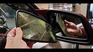 BMW F30 side mirror glass replacement