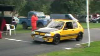 pug1off 205 gti6 turbo pugfest 2009