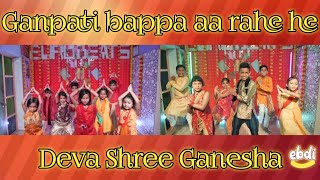 🔱ganpati bappa aa rahe hai & deva shree ganesha dance cover by stars of #eurobeatsdanceinstitute