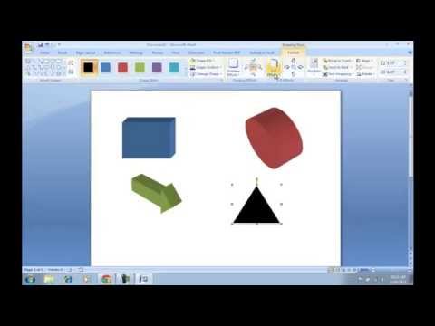 How To Make 3d Shapes In Microsoft Word? How To Make 3d Shapes In Microsoft Word?