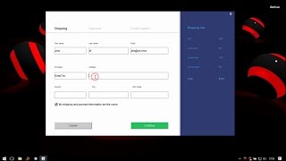 Java Programming - Netbeans Metro UI Design - Material UI Design - Shipping Example