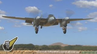 The de Havilland DH.98 Mosquito Landing - Up Close