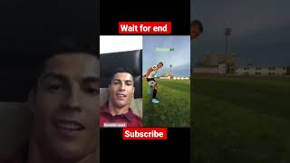 Ronaldo react respect 🔥💯#shorts