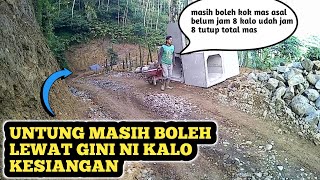 untung masih boleh lewat gini ni kalo kesiangan..!!!