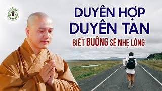 Duyên hợp duyên tan biết buông sẽ nhẹ lòng - Thầy Thích Pháp Hòa