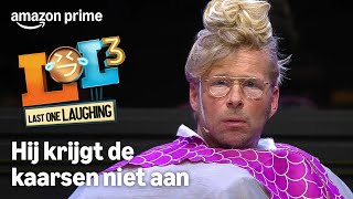 De kaarsen act van Leo Alkemade 🕯️ | LOL: Last One Laughing NL | seizoen 3