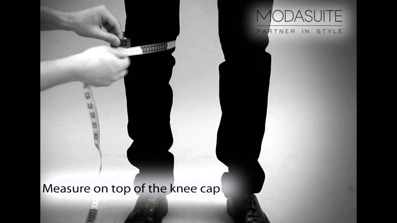 Measure Knee Size - YouTube