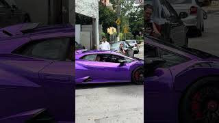 Lamborghini Huracan STO Cortou de giro