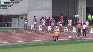 第94回関西学生陸上競技対校選手権大会　男子1部100ｍ決勝