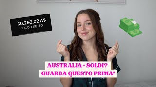 Come ho risparmiato 30.000A$ in 6 MESI in AUSTRALIA