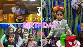 Temple Vibes & 3 Persons Birthday 🎁 Celebrations With Our Cute Family’s 1️⃣1️⃣