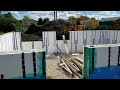 amvic icf foundation for a netzero home in dauphin manitoba