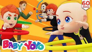 The Colors Song (Color Soccer and more) + more nursery rhymes & Kids songs - Baby yoyo