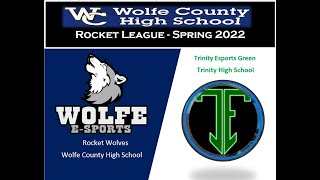 Wolfe County Wolves Esports: Rocket Wolves vs Trinity Esports Green - 2022 KHSAA State Playoffs