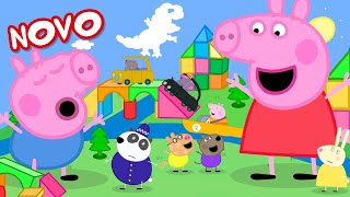 Peppa Pig Português Brasil | Gigantes na Terra dos Brinquedos | NOVO Contos da Peppa Pig