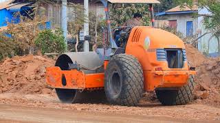 Skills Vibrator Roller Operator road foundation construction