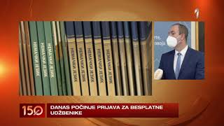 150 MINUTA - Danas počinje prijava za besplatne udžbenike | PRVA