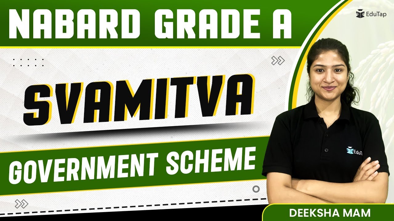 SVAMITVA Scheme | Important Government Schemes PDFs & Notes | RBI ...